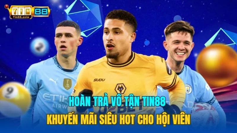 Hoàn trả vô tận Tin88 - Khuyến Mãi Siêu Hot Cho Hội Viên