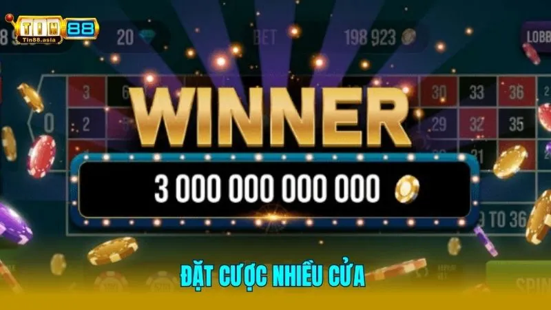 Áp dụng đặt cược nhiều cửa cùng một lúc để tăng cơ hội thắng