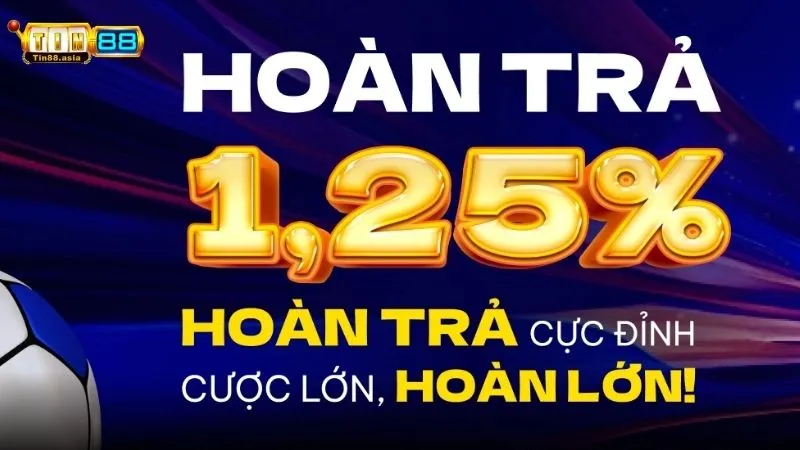 Chi tiết nội dung khuyến mãi hoàn trả 1.25% cần nắm