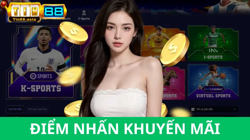 Điểm nhấn Cược thể thao thưởng lớn