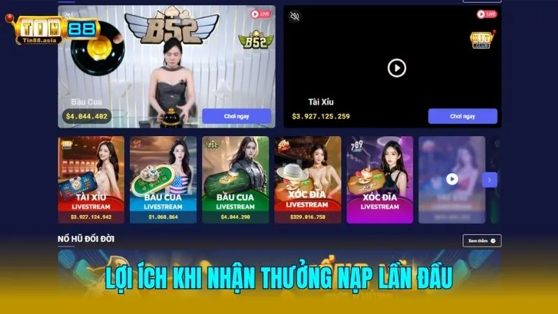 Khuyến mãi giúp người chơi nhân đôi vốn, tăng cơ hội thắng