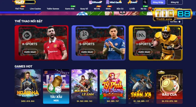 Tư duy đỉnh cao tạo nên nền tảng cá cược Tin88