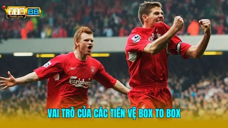 Vai trò của tiền vệ box to box là gì trong bóng đá hiện đại